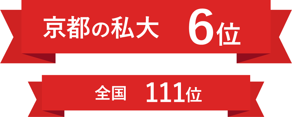京都の私大6位、全国111位