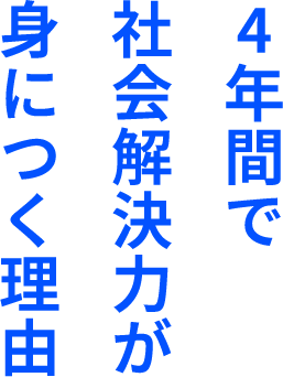 〝なんとかしたい！〞の意識と独自の発想で社会を変えていく