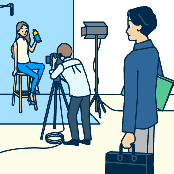 広告代理店勤務