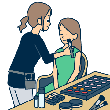 メークアップアーティスト